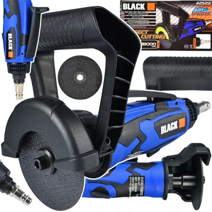 Smerigliatrice Angolare ad Aria Compressa Mini Flex Taglierina 18000Rpm 75mm